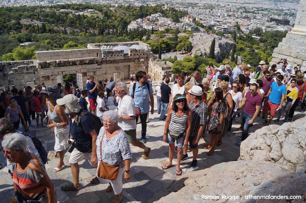 Akropolis Athen Wartezeiten Warteschlangen