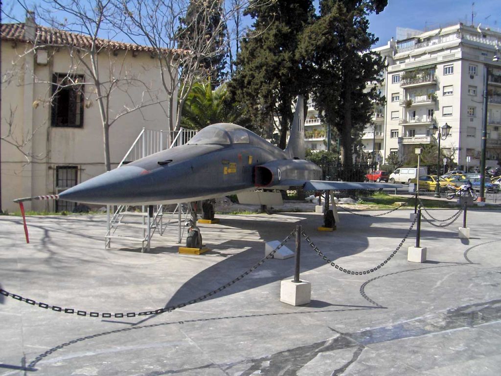 Das Kriegsmuseum in Athen